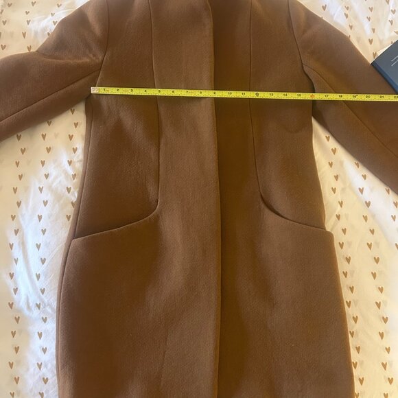 Aritizia Wool Cashmere Cocoon Coat XS in Cigar - Picture 2 of 8
